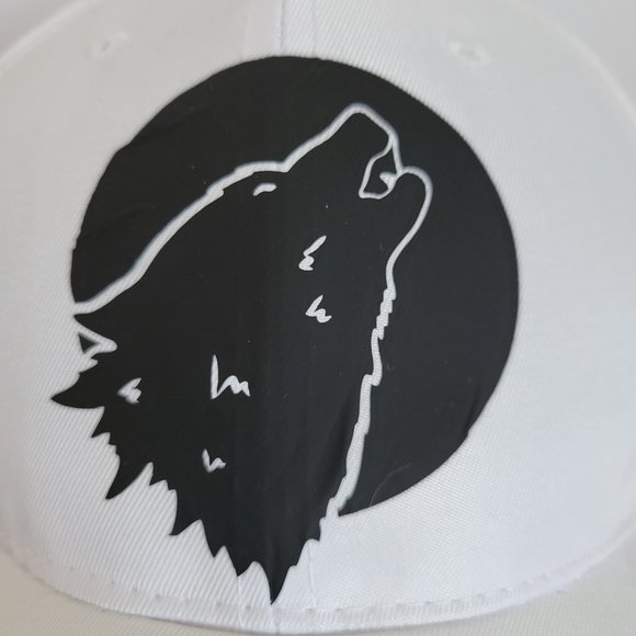 Howling Wolf Print Baseball Cap - Picture 2 of 11